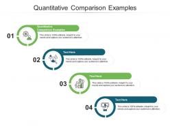 Quantitative comparison examples ppt powerpoint presentation layouts show cpb