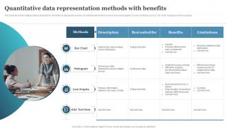 Quantitative Data Representation Methods With Benefits