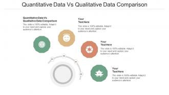 Quantitative Data Vs Qualitative Data Comparison Ppt Powerpoint Presentation Cpb