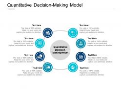 Quantitative decision making model ppt powerpoint presentation background images cpb