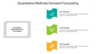 Quantitative Methods Demand Forecasting Ppt Powerpoint Presentation Icon Cpb
