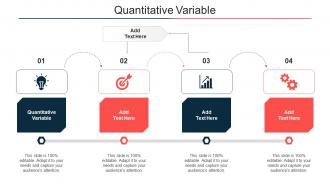 Quantitative Variable Ppt Powerpoint Presentation Model Slides Cpb