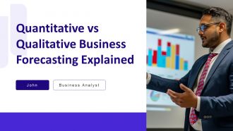 Quantitative Vs Qualitative Business Forecasting Explained PPT Template AT Quantitative Vs Qualitative Business Forecasting Explained PPT Template AT