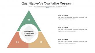 Quantitative Vs Qualitative Research Ppt Powerpoint Presentation Diagram Ppt Cpb