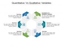 Quantitative vs qualitative variables ppt powerpoint presentation model gridlines cpb