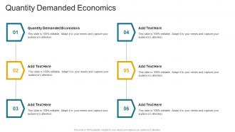 Quantity Demanded Economics In Powerpoint And Google Slides Cpb