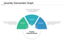 Quantity demanded graph ppt powerpoint presentation pictures infographics cpb