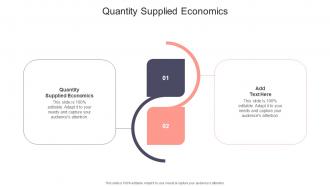 Quantity Supplied Economics In Powerpoint And Google Slides Cpb