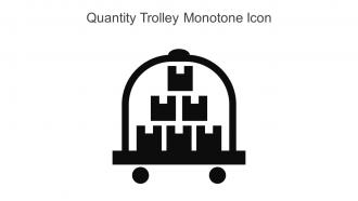 Quantity Trolley Monotone Icon In Powerpoint Pptx Png And Editable Eps Format
