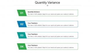 Quantity variance ppt powerpoint presentation gallery styles cpb