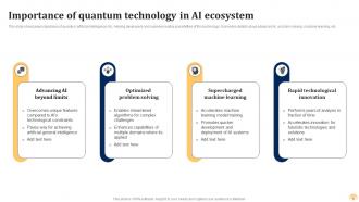 Quantum AI Fusing Quantum Computing With Intelligent Algorithms AI CD Idea Image