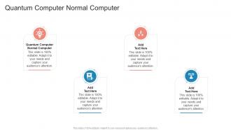Quantum Computer Normal Computer In Powerpoint And Google Slides Cpb