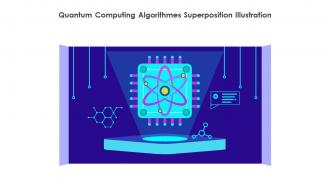 Quantum Computing Algorithmes Superposition Illustration