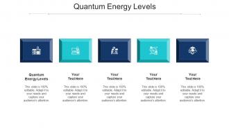 Quantum Energy Levels Ppt Powerpoint Presentation Summary Format Cpb