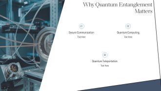 Quantum Entanglement And Its Applications In Quantum PPT Template AT Unique Informative