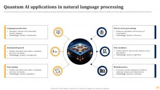 Quantum Language Processing Quantum Ai Fusing Quantum Computing With Intelligent Algorithms AI SS