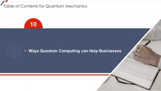 Quantum Mechanics Powerpoint Presentation Slides