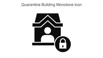Quarantine Building Monotone Icon In Powerpoint Pptx Png And Editable Eps Format