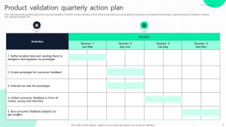 Quarterly Action Plan Powerpoint Ppt Template Bundles Images Customizable