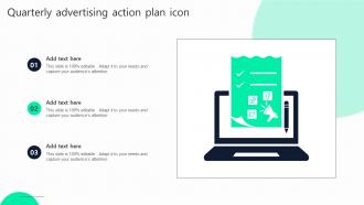 Quarterly Advertising Action Plan Icon