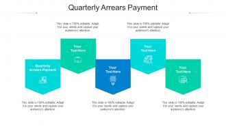 Quarterly arrears payment ppt powerpoint presentation styles cpb