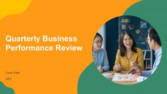Quarterly Business Performance Review PPT Slides AT