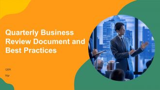 Quarterly Business Review Document And Best Practices PPT Sample AT