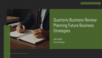 Quarterly Business Review Planning Future Business PPT Example AT