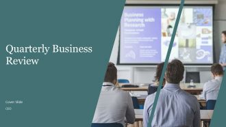 Quarterly Business Review PPT Designs AT