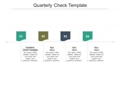 Quarterly check template ppt powerpoint presentation inspiration grid cpb