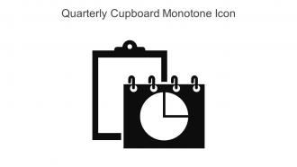 Quarterly Cupboard Monotone Icon In Powerpoint Pptx Png And Editable Eps Format
