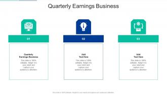 Quarterly Earnings Business In Powerpoint And Google Slides Cpb
