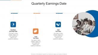 Quarterly Earnings Date In Powerpoint And Google Slides Cpb