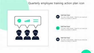 Quarterly Employee Training Action Plan Icon