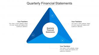 Quarterly financial statements ppt powerpoint presentation ideas diagrams cpb