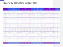 Quarterly Marketing Budget Plan Multi Channel Distribution Management System Ppt Themes