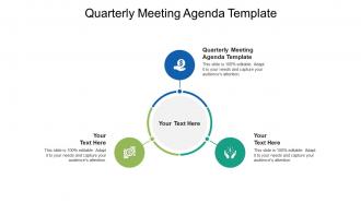 Quarterly meeting agenda template ppt powerpoint presentation inspiration example cpb