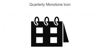 Quarterly Monotone Icon In Powerpoint Pptx Png And Editable Eps Format
