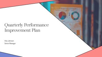 Quarterly Performance Improvement Plan PPT Graphics AT