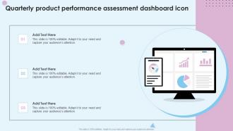 Quarterly Product Performance Assessment Dashboard Icon