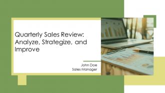 Quarterly Sales Review Analyze Strategize And Improve PPT Example AT Quarterly Sales Review Analyze Strategize And Improve PPT Example AT