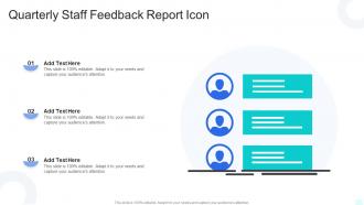 Quarterly Staff Feedback Report Icon