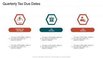 Quarterly Tax Due Dates In Powerpoint And Google Slides Cpb
