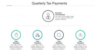 Quarterly tax payments ppt powerpoint presentation show cpb