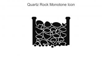 Quartz Rock Monotone Icon In Powerpoint Pptx Png And Editable Eps Format