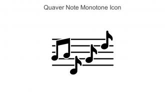 Quaver Note Monotone Icon In Powerpoint Pptx Png And Editable Eps Format