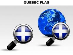 Quebec country powerpoint flags