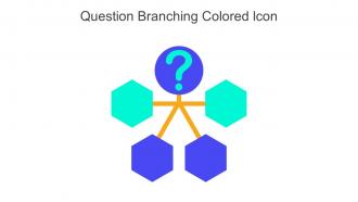 Question Branching Colored Icon In Powerpoint Pptx Png And Editable Eps Format