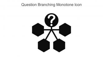 Question Branching Monotone Icon In Powerpoint Pptx Png And Editable Eps Format