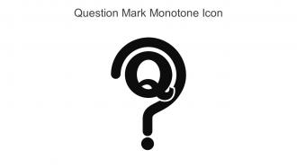 Question Mark Monotone Icon In Powerpoint Pptx Png And Editable Eps Format